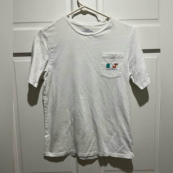 Vineyard Vines Irish Shamrock ☘️ 🇮🇪 Ireland Flag Boys Short Sleeve Tee Size L - Picture 1 of 5